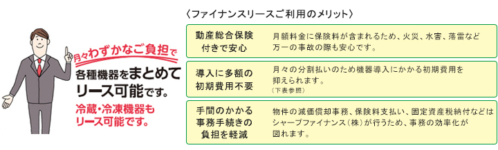 ファイナンスリースの対象機